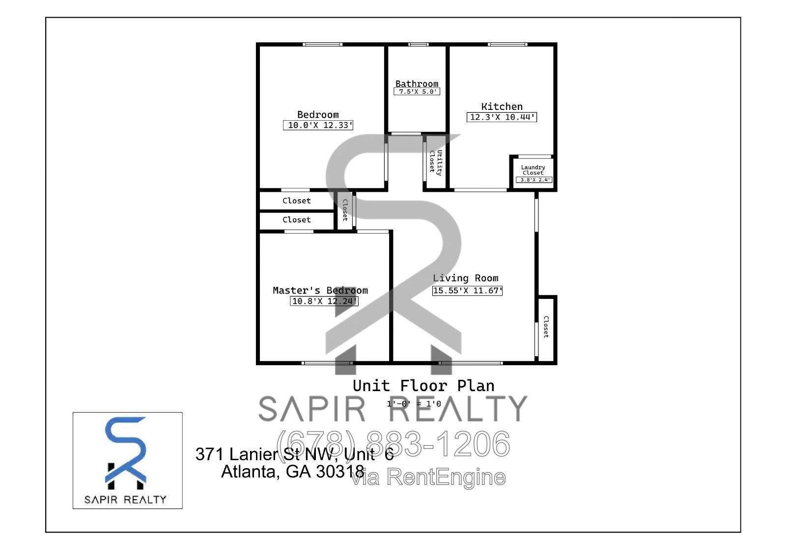 All-Electric 2 Beds • 1 Bath Home in Grove Park property image