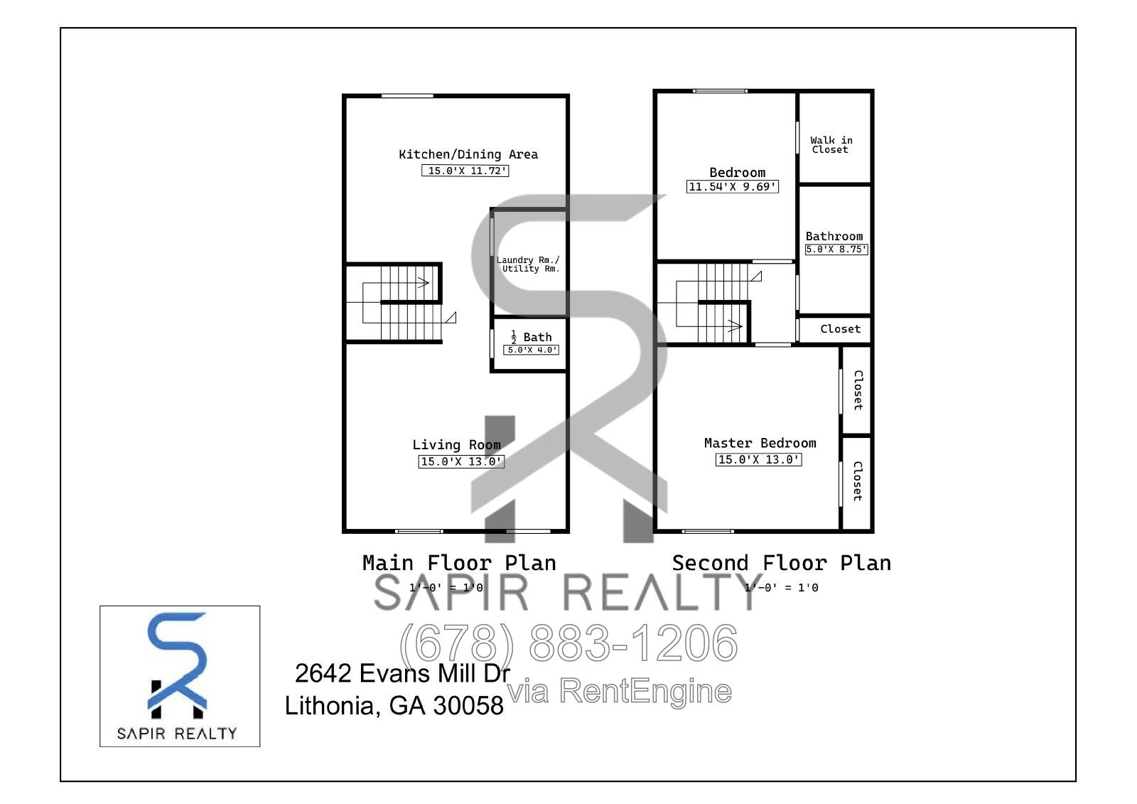 Affordable Comfort – Beautiful 2BR Townhome in Evans Mill, Lithonia property image