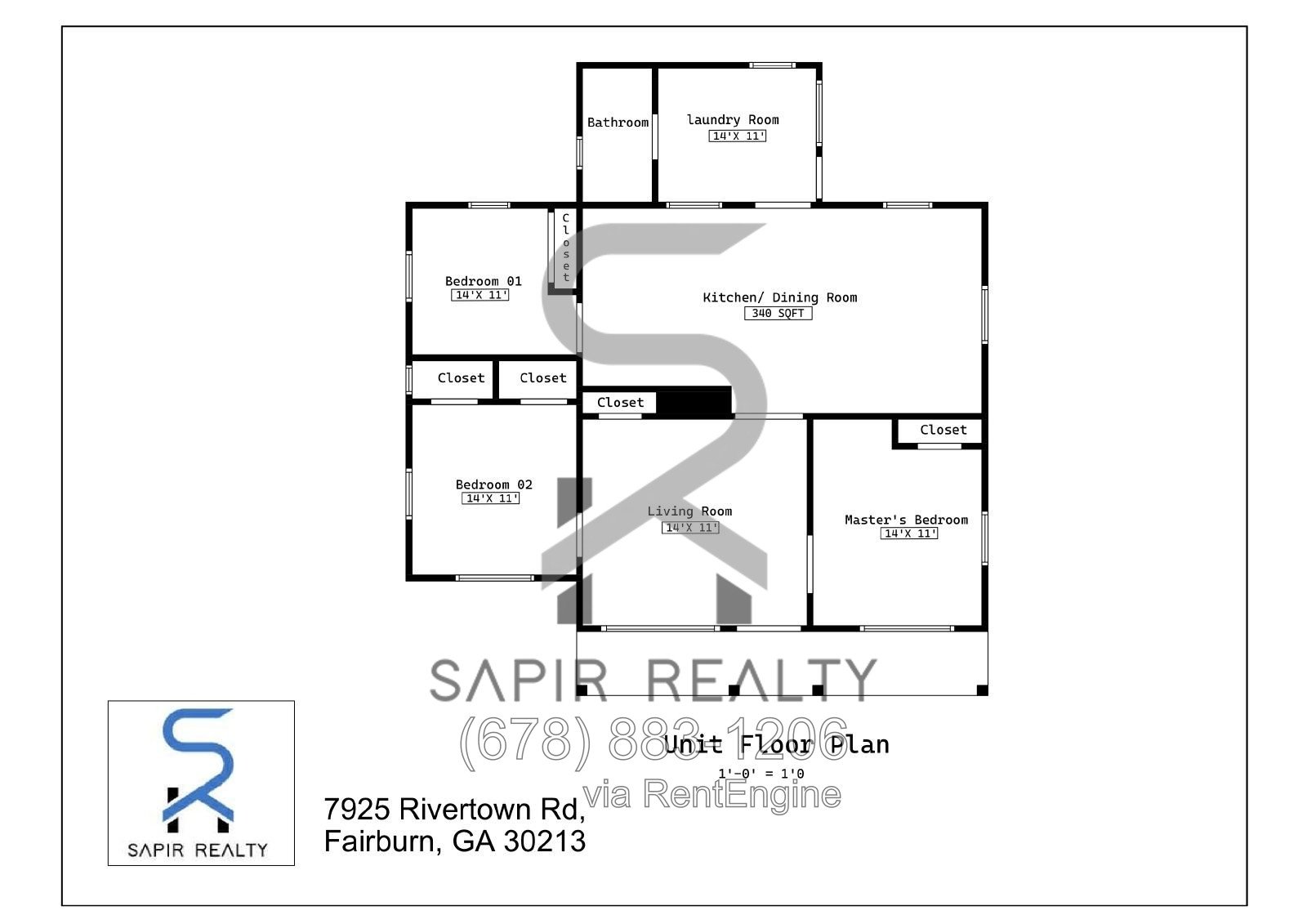 PRE-LEASING! Charming 3-Bedroom Retreat in Fairburn, GA – Cozy Living with 1,176 Sq Ft! property image