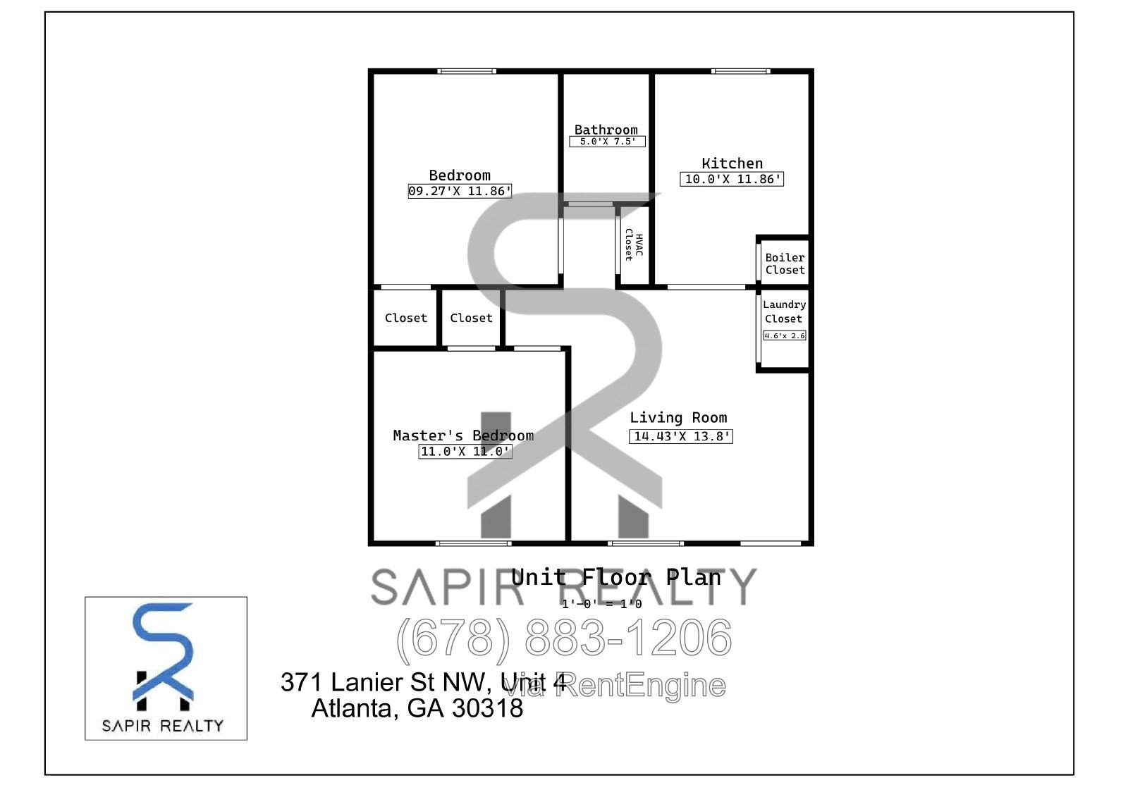 Welcome Home to Grove Park – All-Electric 2 Beds • 1 Bath property image