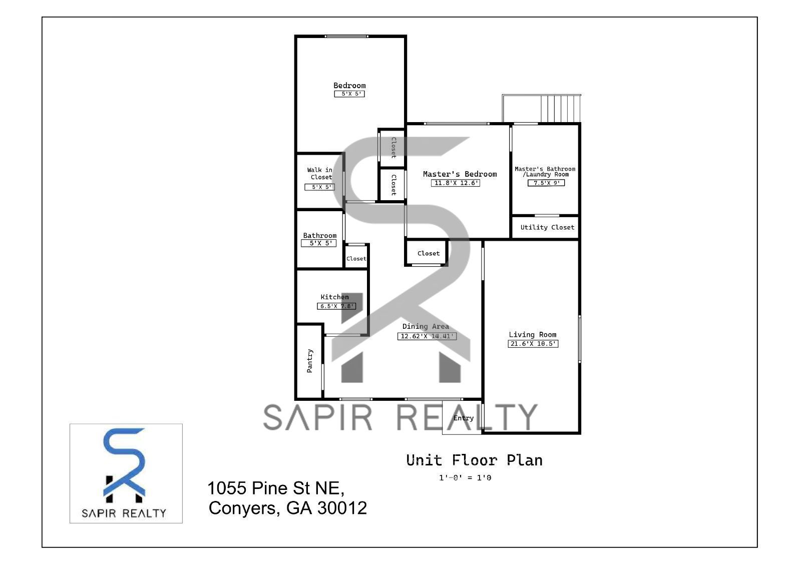 Peaceful Living in Pine Log Park – 2BR/2BA Conyers Gem property image