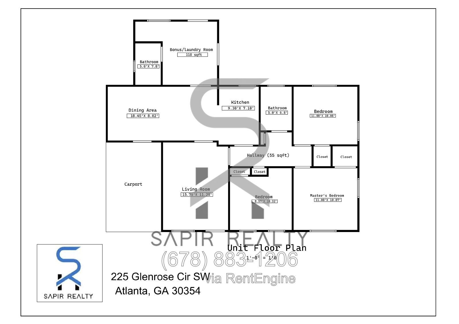Spacious Home in Glenrose Heights – Convenient South Atlanta Location property image