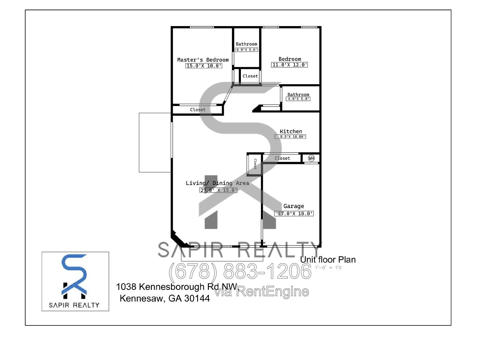 Settle Into Kennesaw – 2BR Home • Pets Welcome! property image
