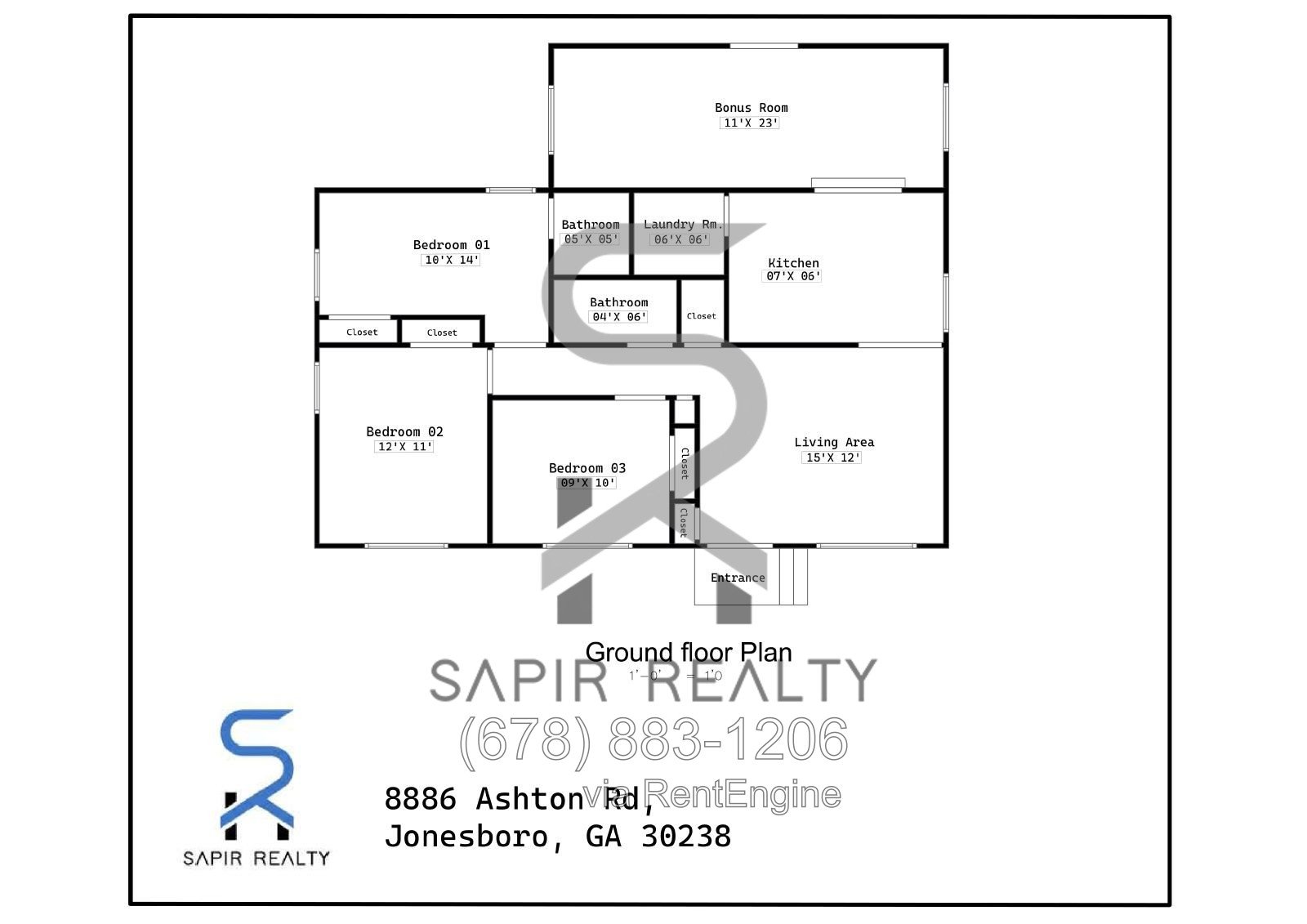 A Place You’ll Love to Call Home – Spacious 3BR on Ashton Road property image