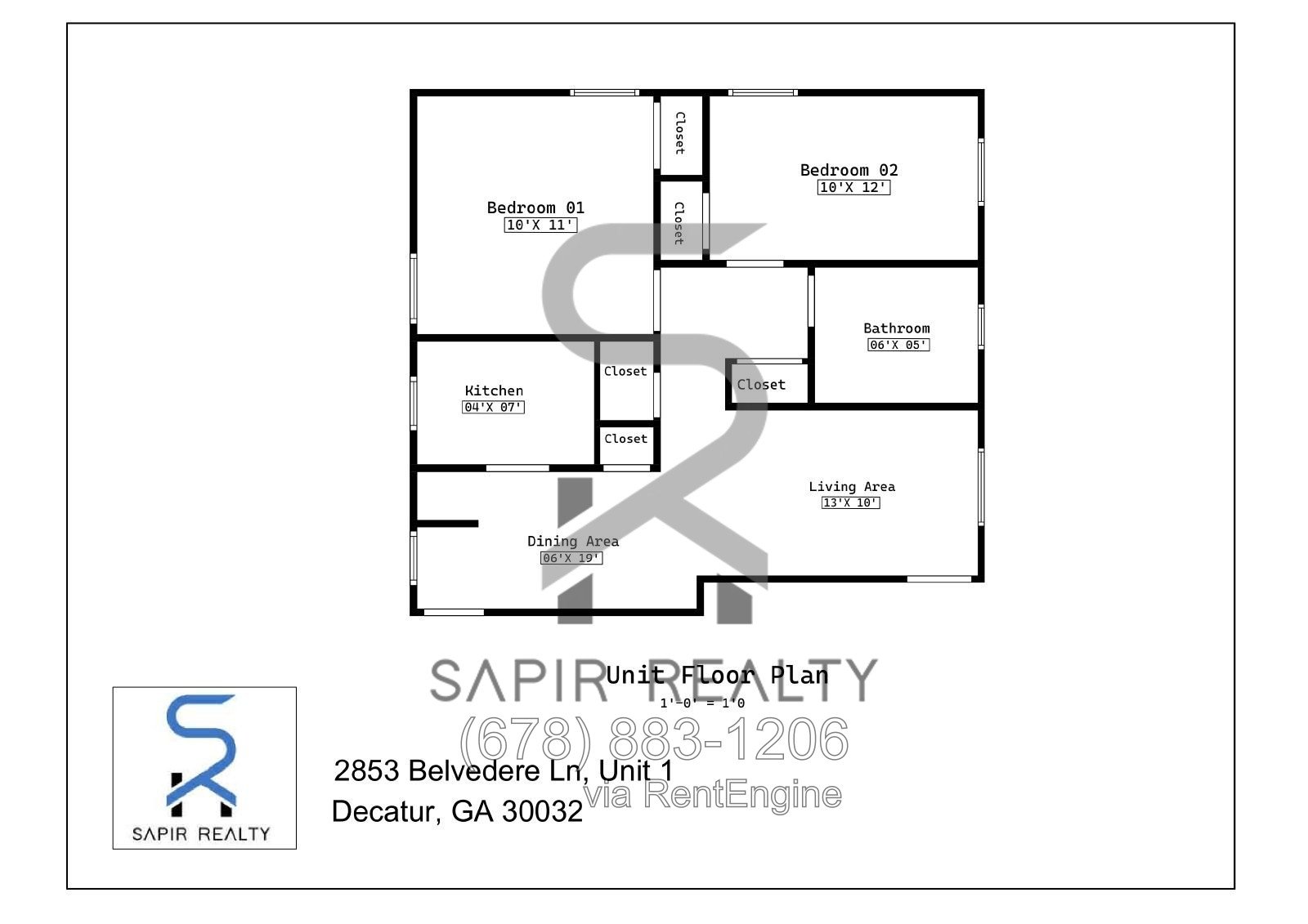 PRE-LEASING! Welcome Home to Belvedere Park – 2 Beds • 1 Bath property image