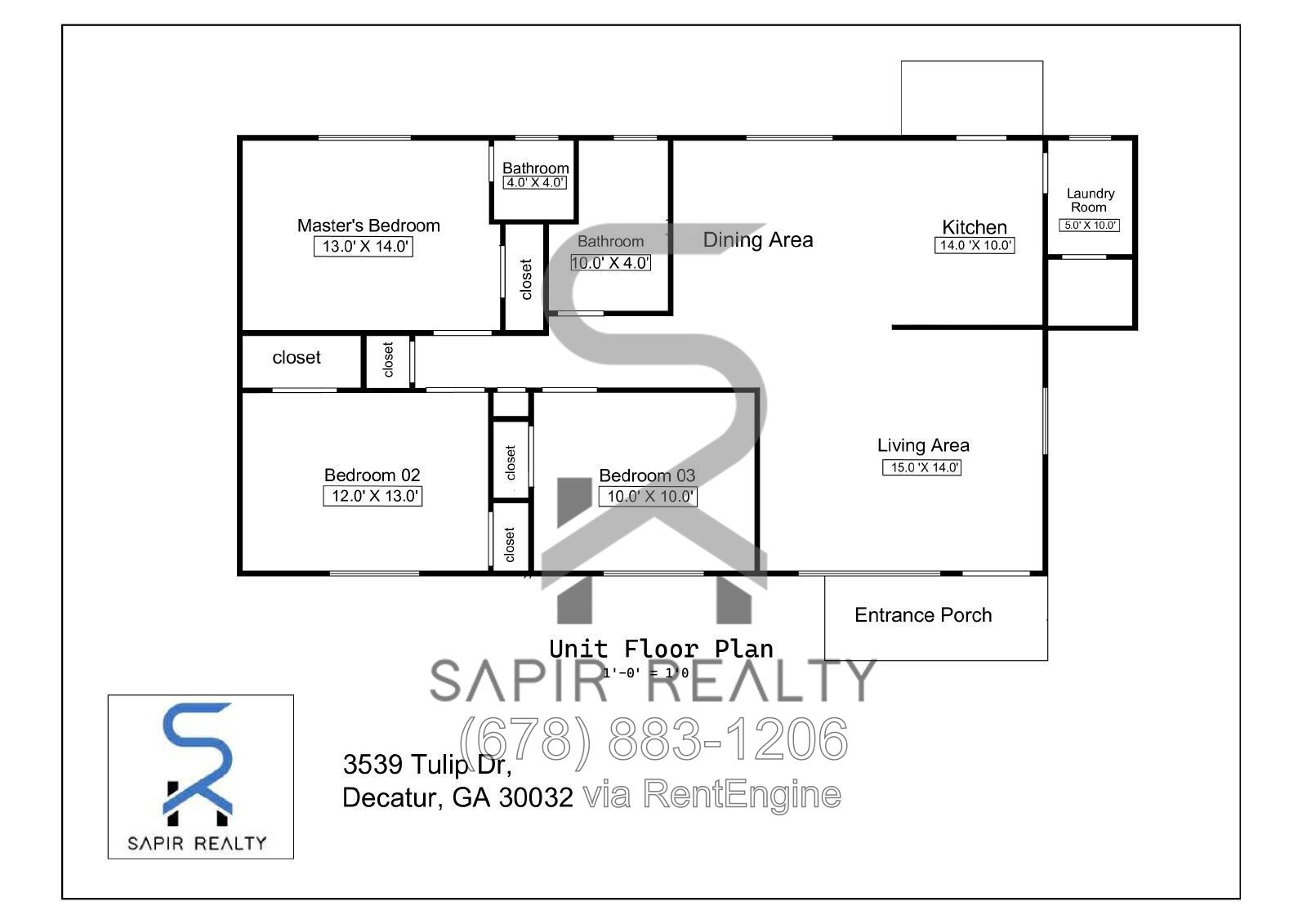 3-Bed Retreat with Modern Comforts at 3539 Tulip Drive, Decatur! property image