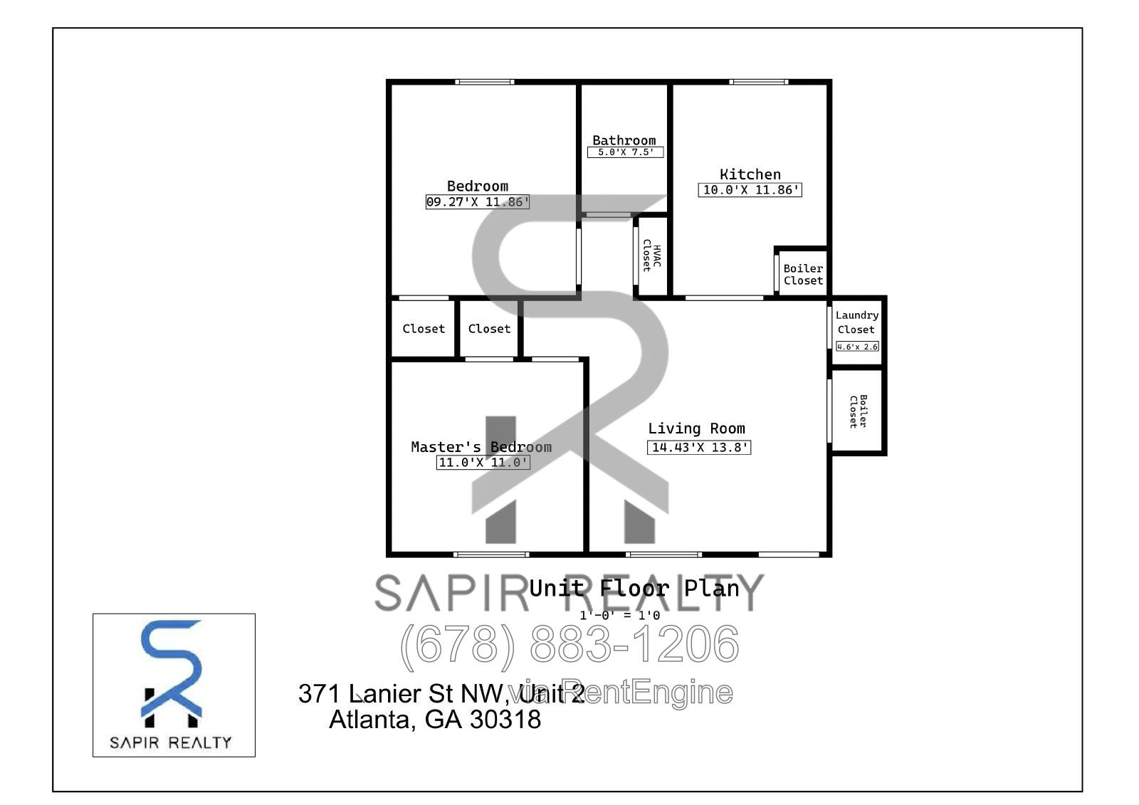 Welcome Home to Grove Park – All-Electric 2 Beds • 1 Bath property image