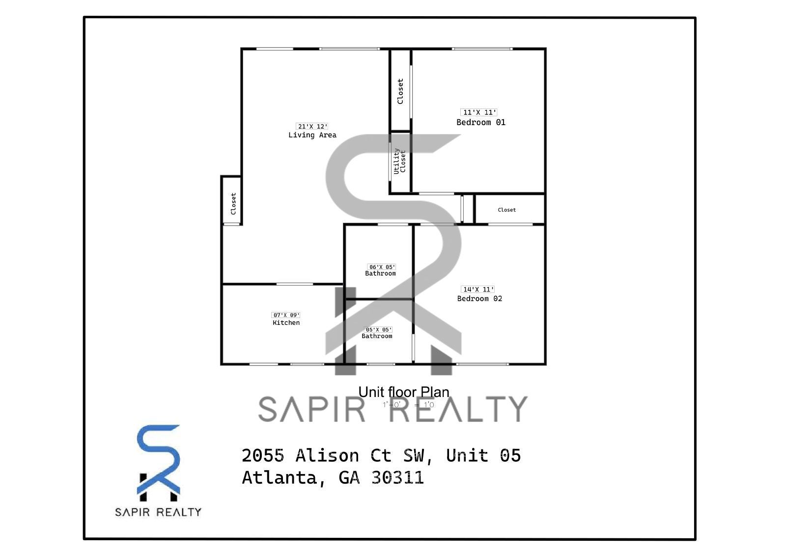 Cozy 2-Bedroom All-Electric Getaway on Campbellton Rd property image