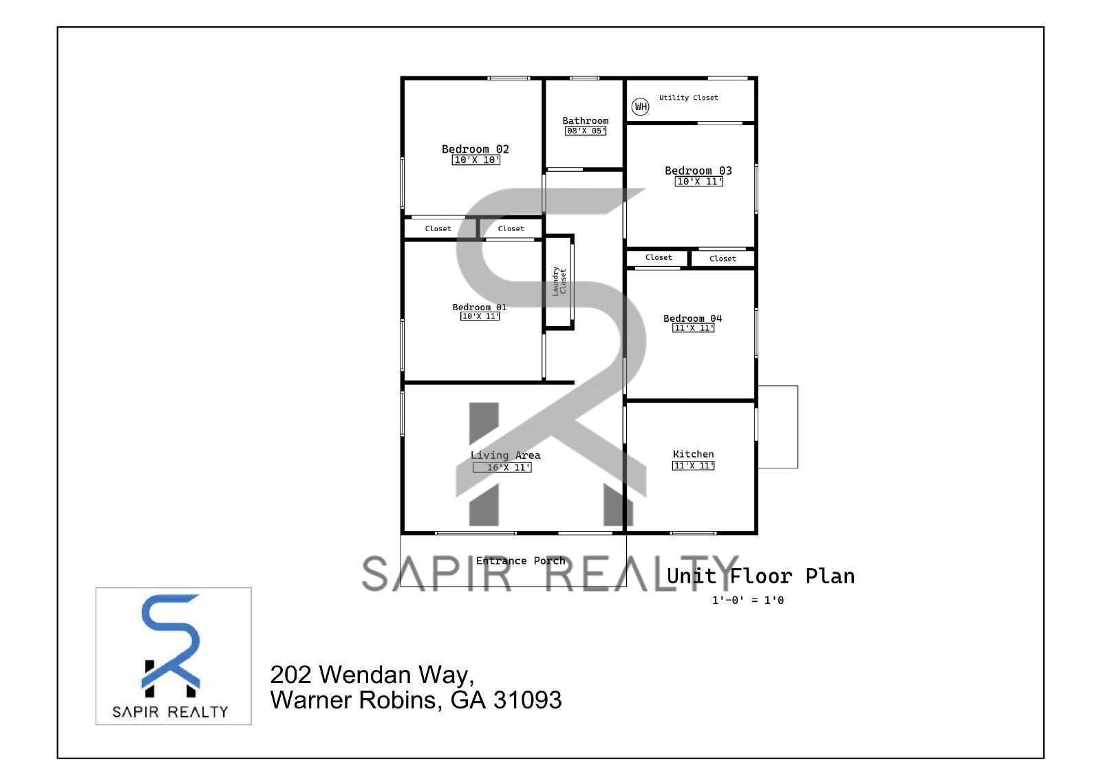 Spacious 4BR  in a Prime Warner Robins Location Near Top Attractions property image
