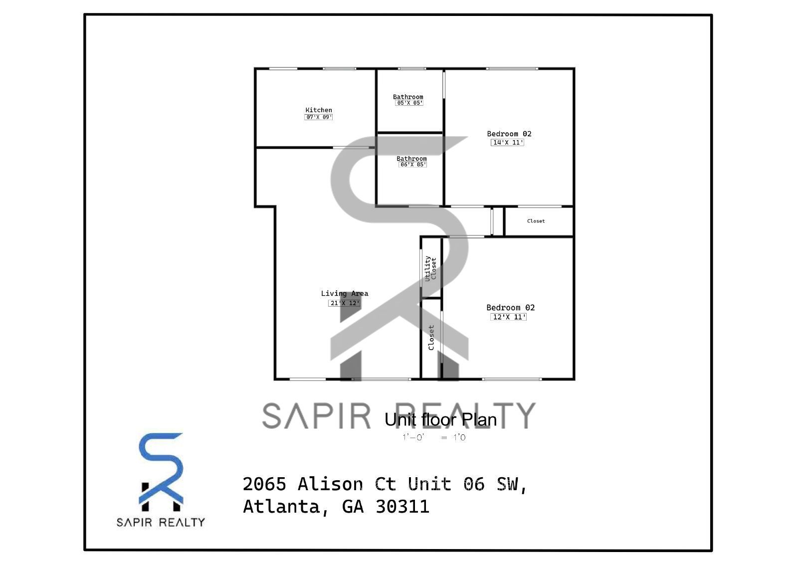 Updated 2BR Home in Prime Campbellton Road Location property image